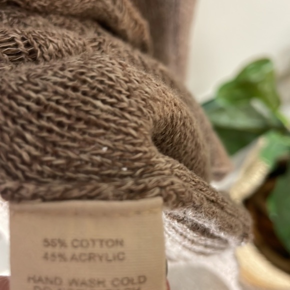 Anthropologie > Tan Knit Sweater Small - Picture 8 of 9